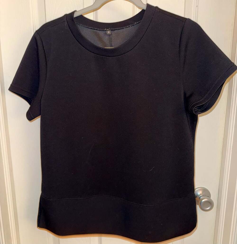 Black Knit Tank Top